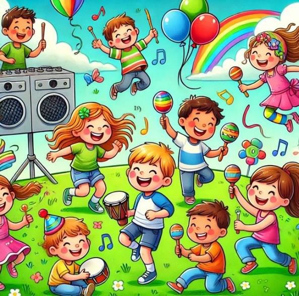 Kinder machen Musik